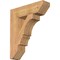 Ekena Millwork Balboa Slat Smooth Bracket, Western Red Cedar, 5 1/2"W x 22"D x 26"H BKT06X22X26BOA06SWR - alternate 1
